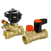 Комплект балансировочного и запорного клапанов MSV-BD/MSV-S