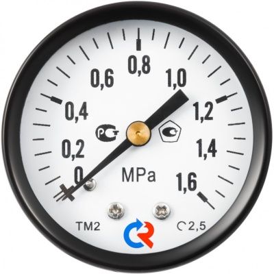 Манометр с электроконтактной приставкой, тип ТМ серия 10, подключение снизу, Росма В Красноярске