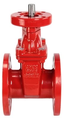 Задвижка шиберная дн.ру GGG40-SS304-NBR-2W-ISO Ру10 с голым штоком и невыдвижным шпинделем В Красноярске