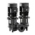 Насос сдвоенный Grundfos TPD, центробежный