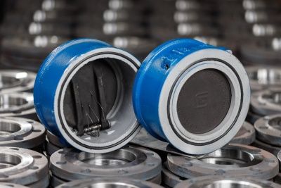 Клапан обратный (межфланцевый чугунный ) В Красноярске