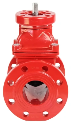 Задвижка шиберная дн.ру GGG40-SS304-NBR-2W-ISO Ру10 с голым штоком и невыдвижным шпинделем В Красноярске