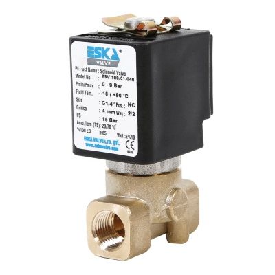 Электромагнитный клапан прямого действия ESKA VALVE ESV 100-101, 120-121 НО В Красноярске